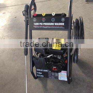 High pressure washer 1700 psi with honda type gasoline engine GX160 for garden and agriclture