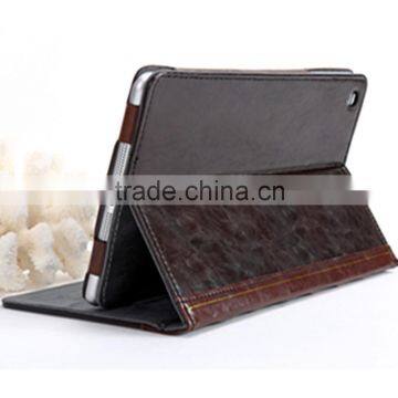 OEM/ODM Manufacture Bible type flip design book style 8 inch tablet leather case