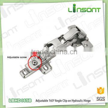 High quality Soft close clip on adjustable angle hinge furniture hardware