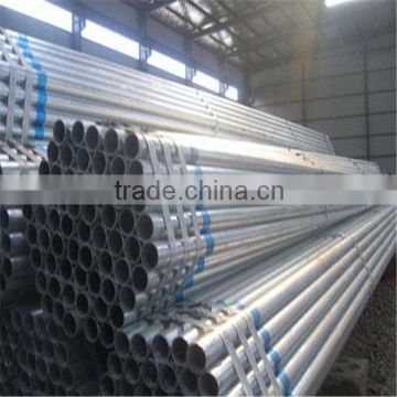 ASTM53 hot dip galvanized steel pipe with quick dellivery made in China