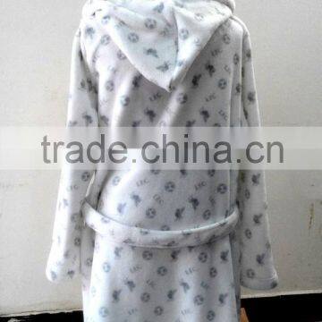Coral Fleece Gown photo-2