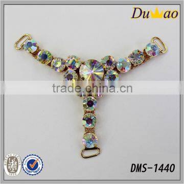 Hot Sale Rhinestones Glass Stones Woman Shoes Decoration Accessories