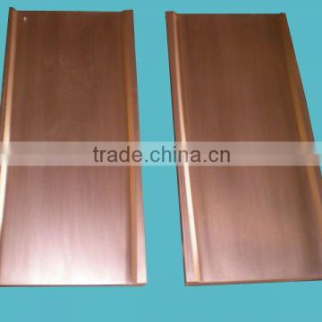 copper mould plate for continuous casting machine