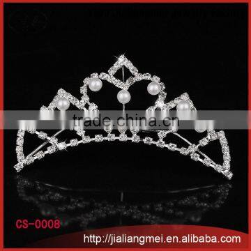 New designs fashion fancy wedding and bridal crystal rhinestone hair comb for women jewelry