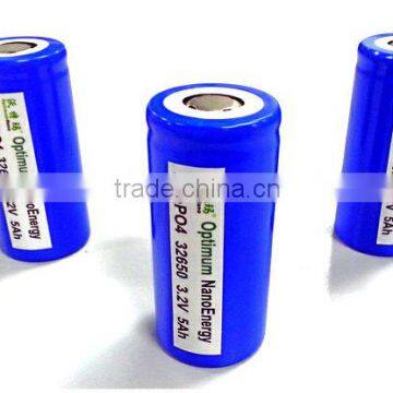 Deep Cycle LiFePO4 Battery Cells 32650 3.2V 5Ah CE, RoHS,UL,ISO9001