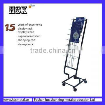 Metal Floor Standing Magazine Display Stand A Racking Display Standing photo-3