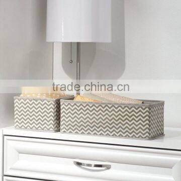 Chevron Fabric Storage, Dresser Drawer Organizer -3 Piece Set photo-5