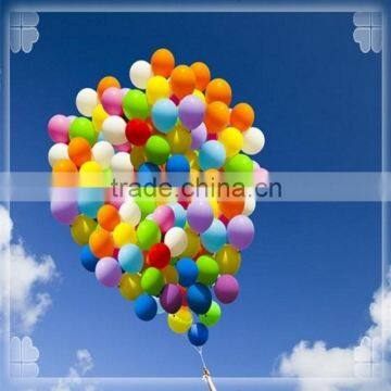 China manufacturer colourful standard Latex free balloon for decorations