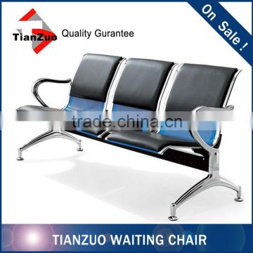 Chrome Metal Bus Bench Seat with PU