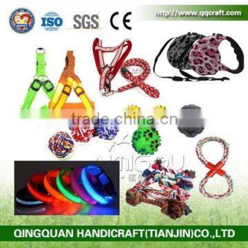 BSCI QQ Pet Factory Wholesale Pet Products Dog Collars And Leash,Dog Harness,Dog Leashes