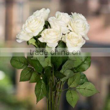 Christmas decorations roses in real touch floral for wedding flower latex artificial flowers