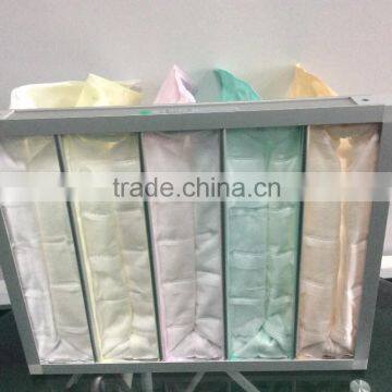 Medium Efficiency bag filter/bag air filter/pocket air filter F5;F6;F7;F8;F9