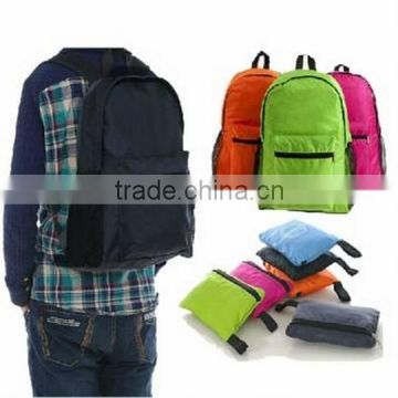 Travel Folding Backpack / outdoor shoulder bag / camping backpack