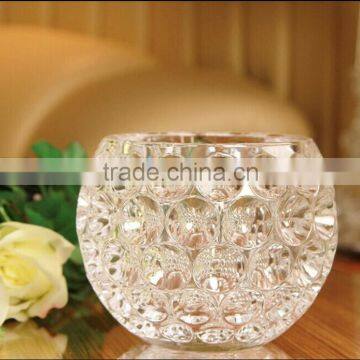 2016 New fashion Continental Candlestick restaurant decoration wedding type water Korean fashion crystal glass candle holder