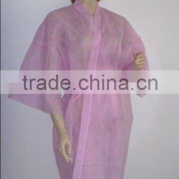 nonwoven clothes Bath Robes/Kimono Robe for Spa