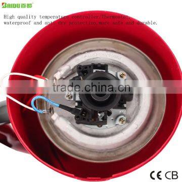 Baidu Factory Double Layer 2.0L Red Instant Boil Water Stainless Steel Kettle Larger Mouth Easy to Clean photo-5