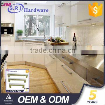 Modern popular square stainless steel furniture cabinet handle