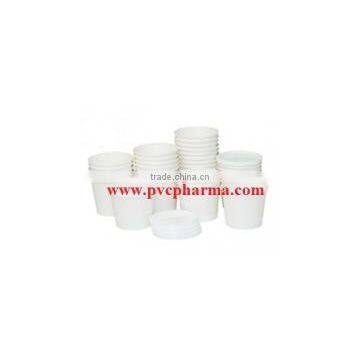 White HIPS film shaped plastic tray box
