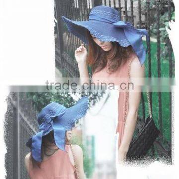 2016 Factory Direct Sexy Ladies Beach Straw Hat Popular Summer Hot Sale Girls Sombrero Straw Hat Wholesale photo-2