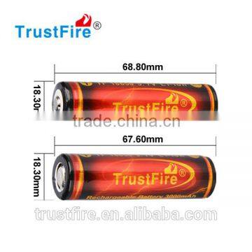 Express Wholesale TrustFire Li-ion Battery Rechargeable 3.7v 18650 3000mah for Led Torch photo-2