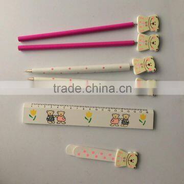 Custom High Quality Cute Funny Kids Stationery Set for Students photo-5