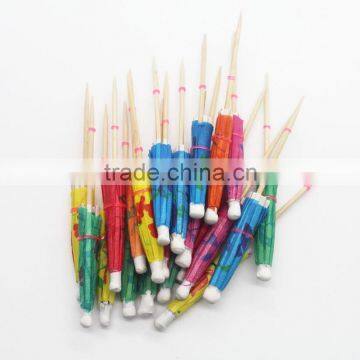 Wholesale Latest Boutique Small Umbrella Sign, Technological Fruits Toothpicks, Cake Decoration, Oiled Paper Umbrella photo-3