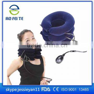 Portable Cervical Collar Neck Support Brace Air Traction Collar For Pain Release photo-4
