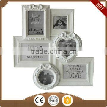 white wooden assembly photo frame