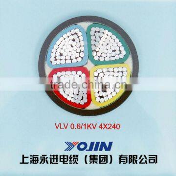 0.6/1kv aluminum core pvc insulated pvc sheath power cable