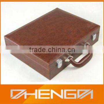 Customized Handmade Faux Leather Gift Box Small MOQ