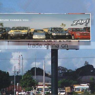 Huge outdoor Advertising Billboard frame in galanized steel