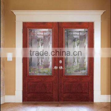 fancy exterior wood solid wooden door fancy door design