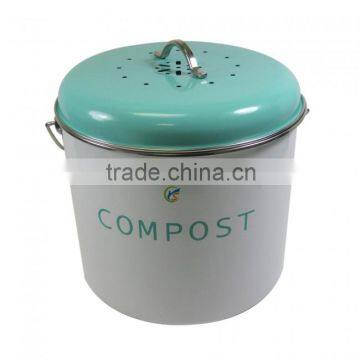 Metal Kitchen Compost Bin