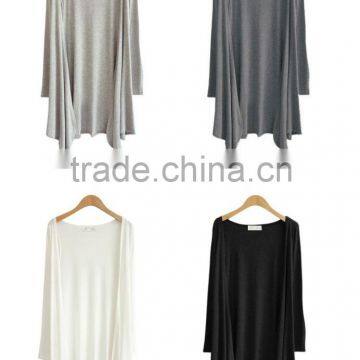 16JW635 woman 100%bamboo fiber summer cardigan