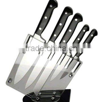 kitchen knives with block