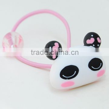 Panda style polymer material Topknot for girls hair accessories