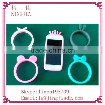 2015 Fashion silicone mobile phone frame for promotion