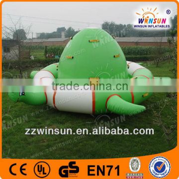 Interesting inflatable turtle rotating water games