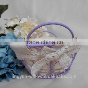Oval Wire Baskets/ Iron Basket for Home Decorative