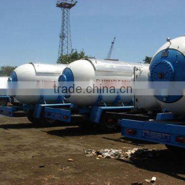 LPG trailer truck mounted 58.8CBM LPG tanker