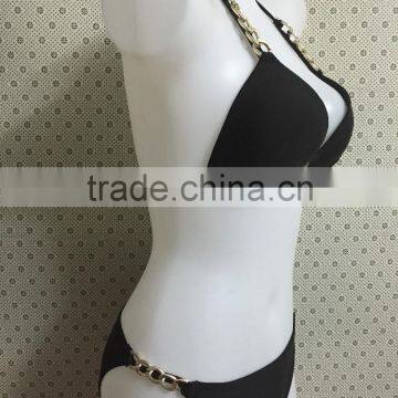 HOT Sale Push Up Nylon Polyester Bikini Swimwear,Neoprene Women Swimsuit photo-4