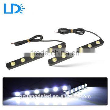 Make in China auto parts day light 6 led daytime running light