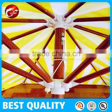 Outdoor Umbrella,high Class Wooden Garden Umbrella photo-3