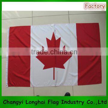 polyester national Canada country flag