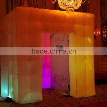 2015 inflatable LED tent,hot selling inflatable photo booth