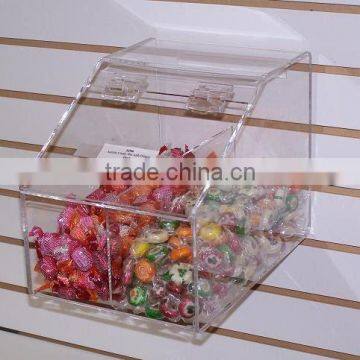 Acrylic Slat-wall Canby Bin