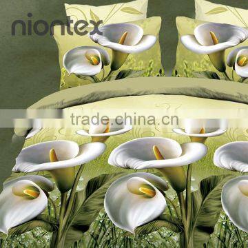 China Supply Wholesale Microfiber Printed Polyester Bed Cover photo-6