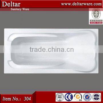 Foshan bathtub manufacturer acrylic bath tubs, standard dimensions bathroom tubs, solid surface bathtub for sale