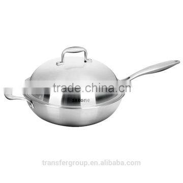 cheap pots Korea Style Stainless Steel wok