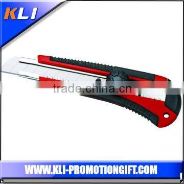 professional red retractable heavy duty twist-Lock cutter knife